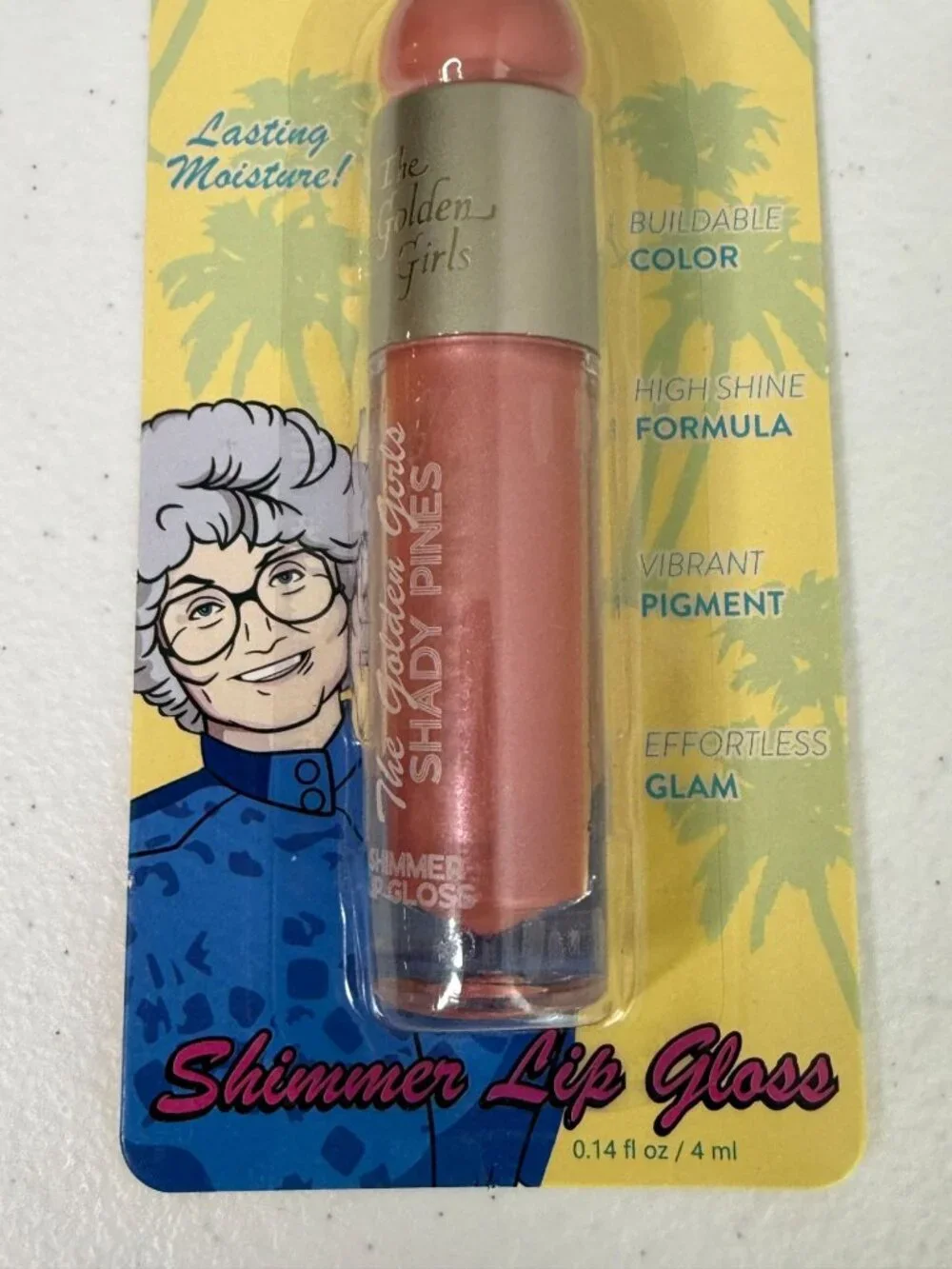 Golden Girls Sophia Shady Pines Shimmer Lip Gloss New